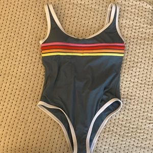 Ripcurl womens swimsuit, one piece.